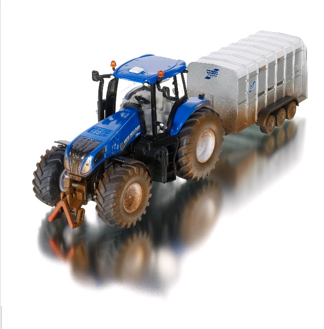 New Holland T8.390 with Ifor Williams Livestock trailer - Limited Edition